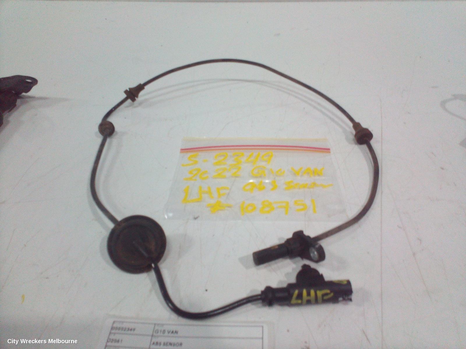 LDV G10 ABS SENSOR, SV7A/SV7C, WAGON/VAN, LH FRONT, 04/2015 ONWARDS