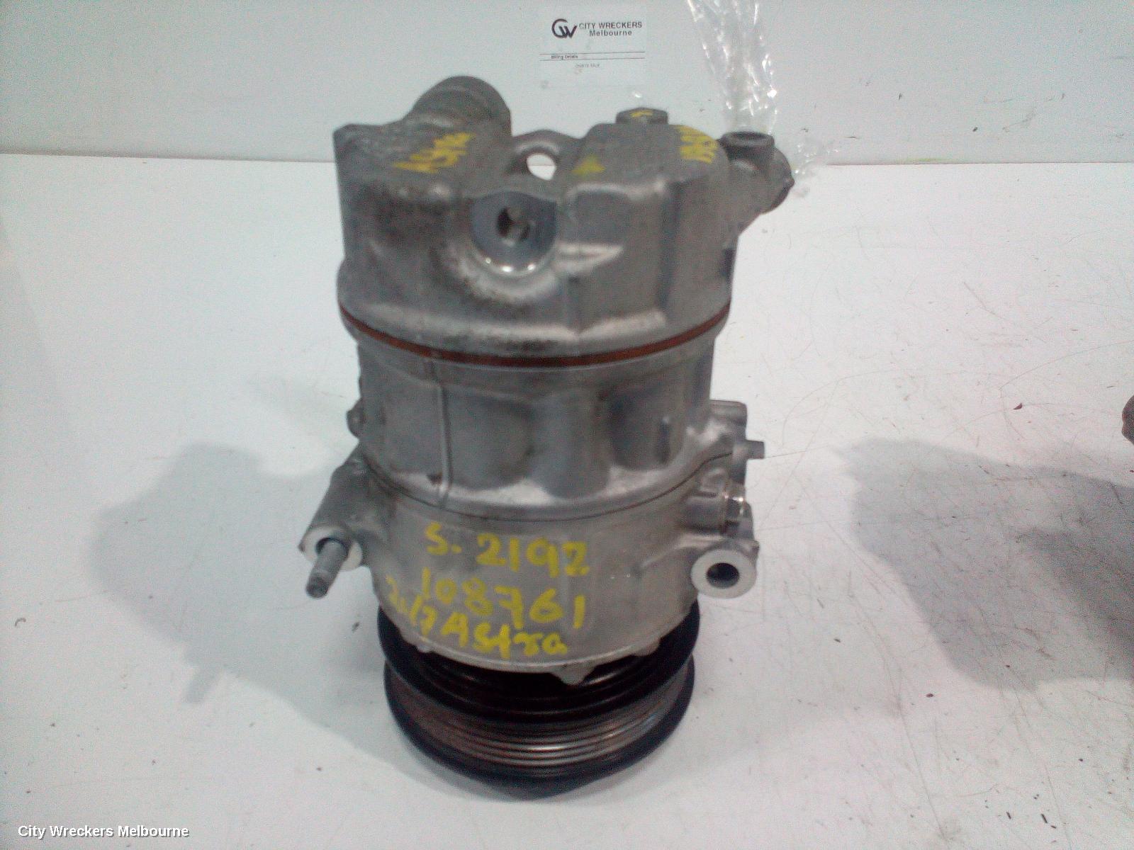 HOLDEN ASTRA A/C COMPRESSOR, BK, 1.6, PETROL, 09/2016 ONWARDS
