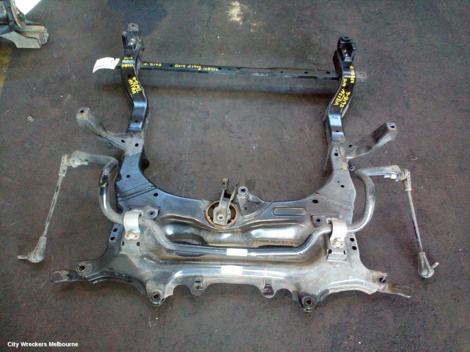 HOLDEN ASTRA FRT XMEMBER/CRADLE, BK, 1.6, PETROL, 09/2016 ONWARDS