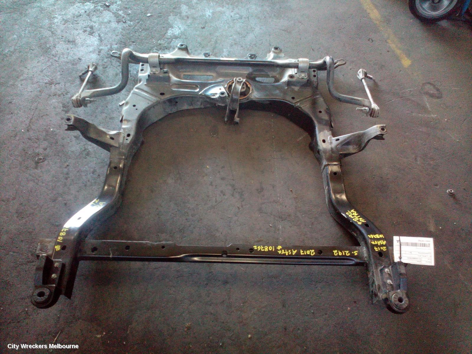 HOLDEN ASTRA FRT XMEMBER/CRADLE, BK, 1.6, PETROL, 09/2016 ONWARDS