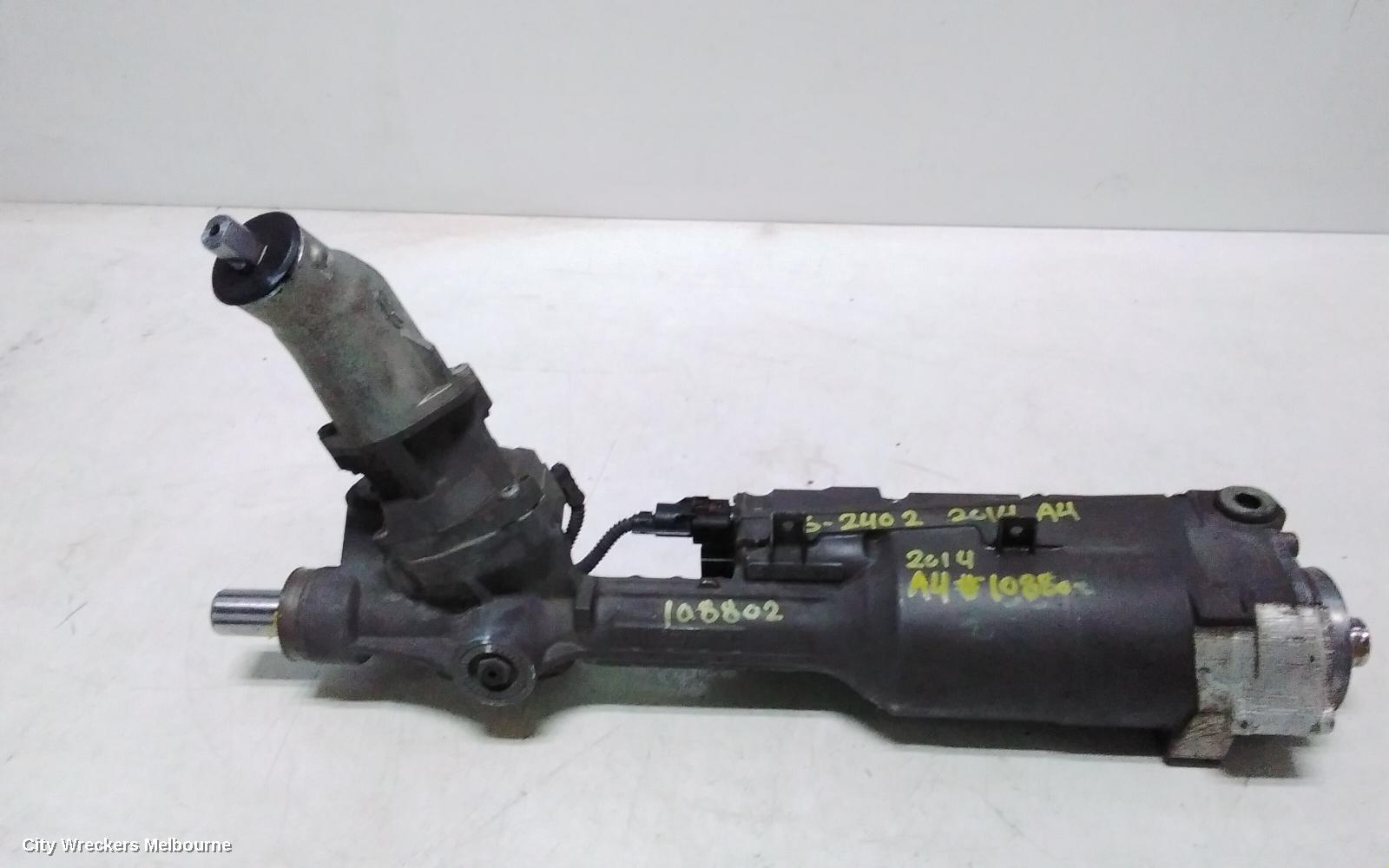 AUDI A4 STEERING BOX/RACK, B8 8K (A4/S4/RS4), ELECTRIC, DYNAMIC STEERING TYPE, 02/2012 - 01/2016
