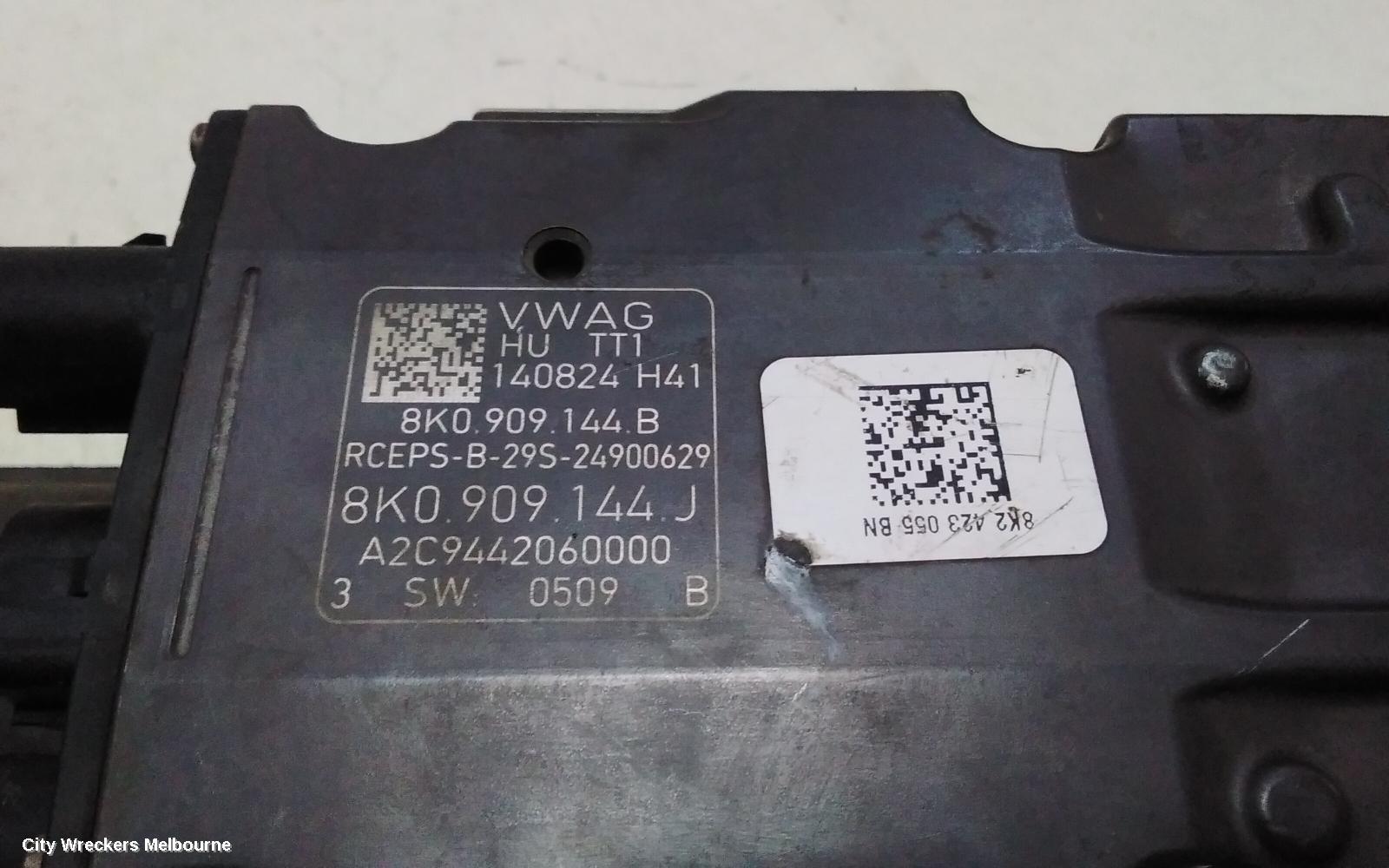 AUDI A4 STEERING BOX/RACK, B8 8K (A4/S4/RS4), ELECTRIC, DYNAMIC STEERING TYPE, 02/2012 - 01/2016