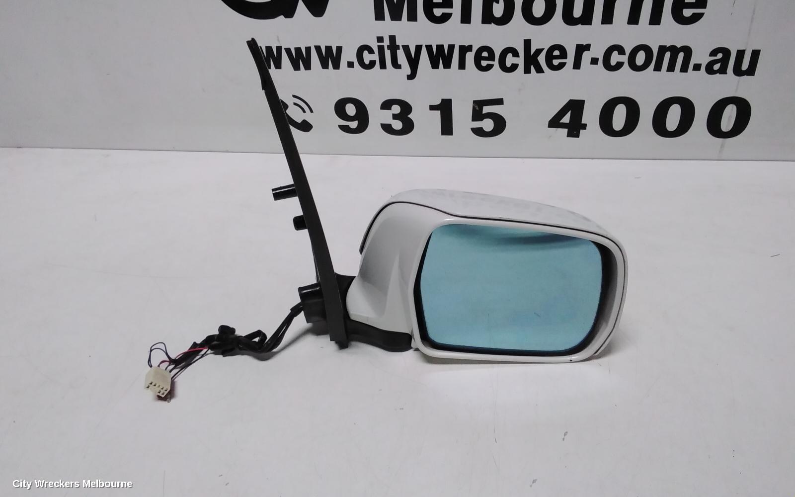 TOYOTA ESTIMA RIGHT DOOR MIRROR, XR30/XR40, 7 WIRE, BIG PLUG, CHROME COVER, BLUE GLASS, 03-06 (IMPORT)