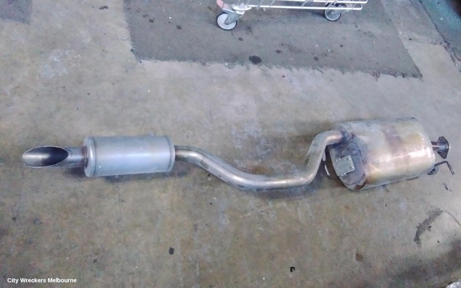 TOYOTA KLUGER EXHAUST SYSTEM, XU70 SERIES, 03/2021 ONWARDS