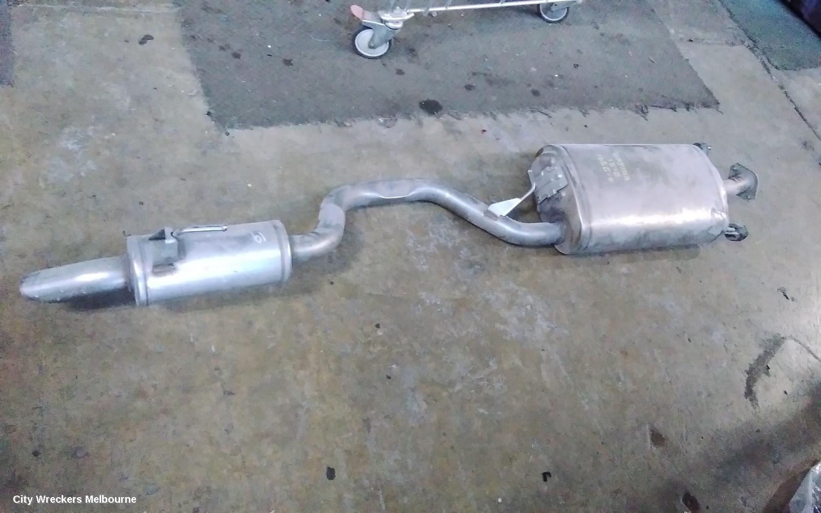 TOYOTA KLUGER EXHAUST SYSTEM, XU70 SERIES, 03/2021 ONWARDS