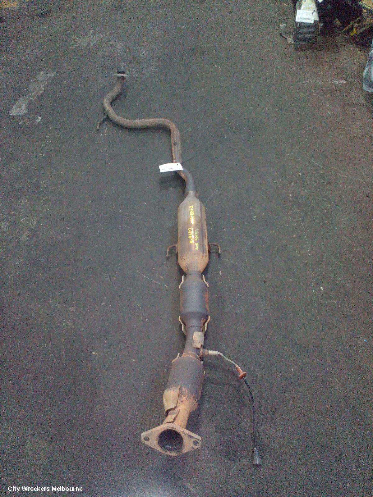 TOYOTA YARIS CATALYTIC CONVERTER, UNDER CAR-CAT TYPE, 1.3, 2NZ, PETROL, NCP9#, 10/2005 - 07/2011