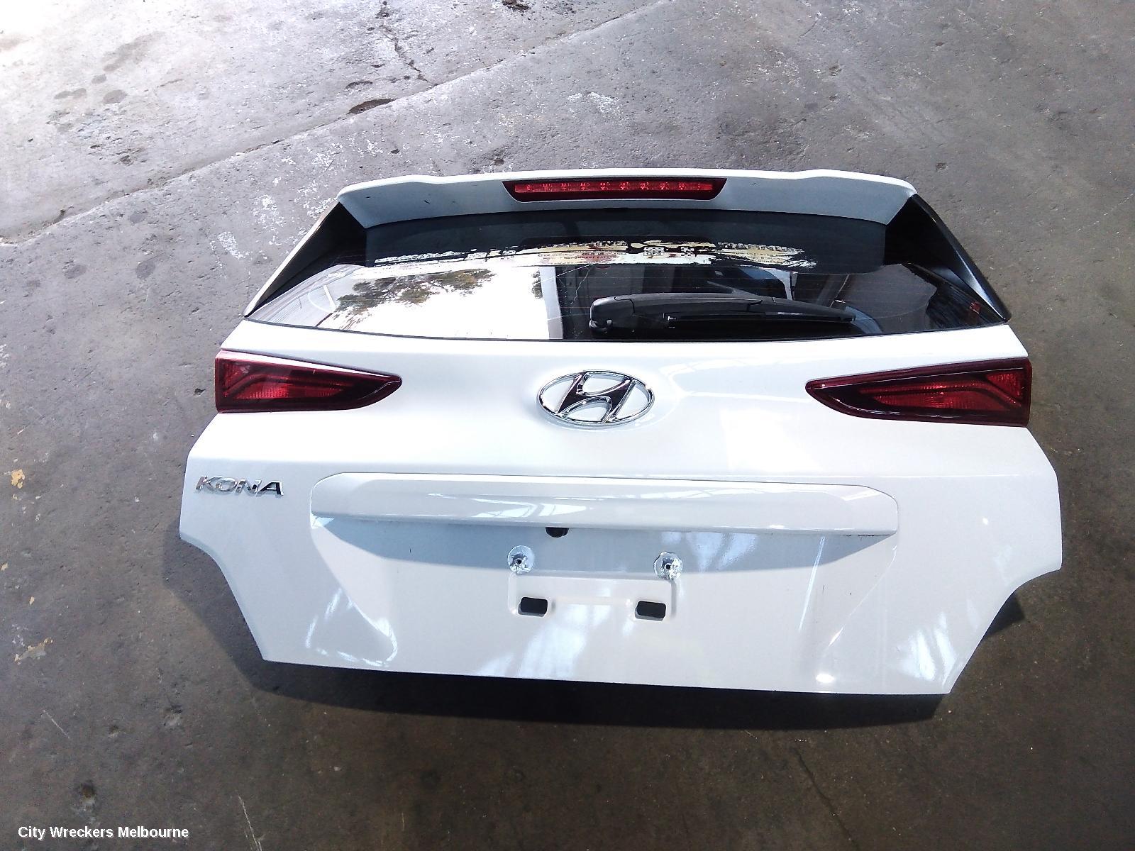 HYUNDAI KONA BOOTLID/TAILGATE, TAILGATE, OS, N SPOILER TYPE, 09/2017 ONWARDS