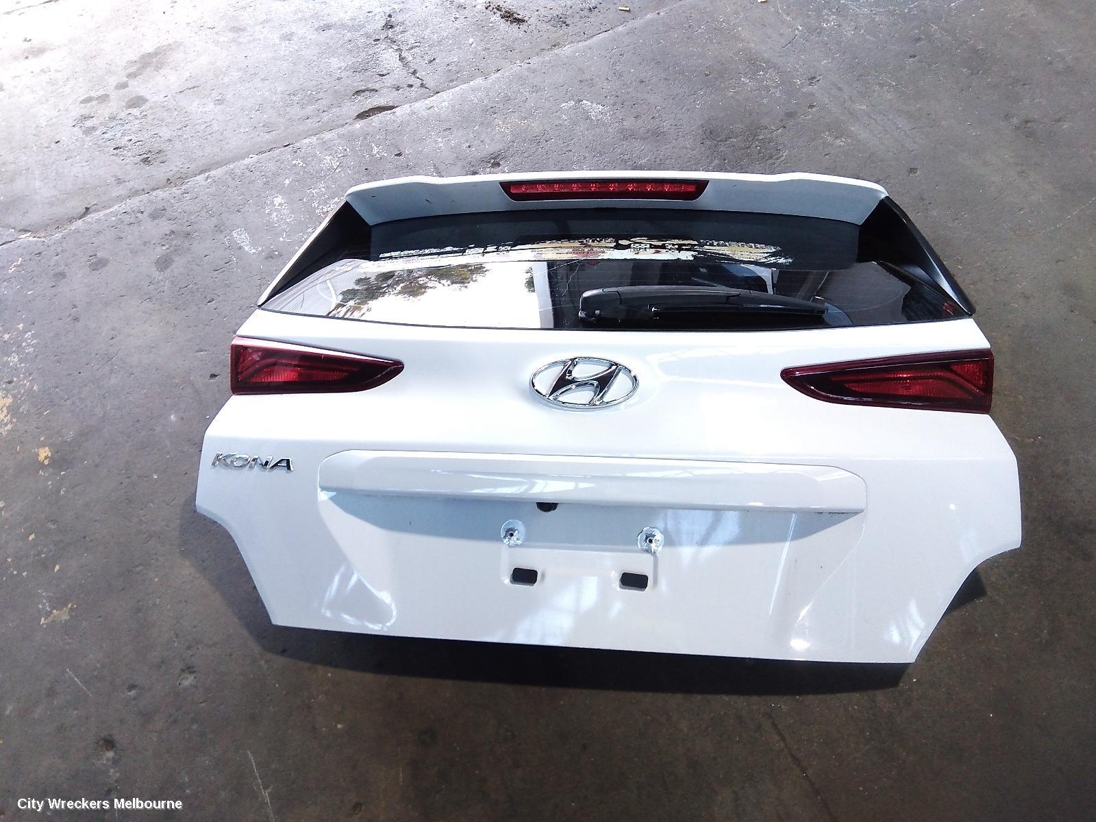 HYUNDAI KONA BOOTLID/TAILGATE, TAILGATE, OS, N SPOILER TYPE, 09/2017 ONWARDS