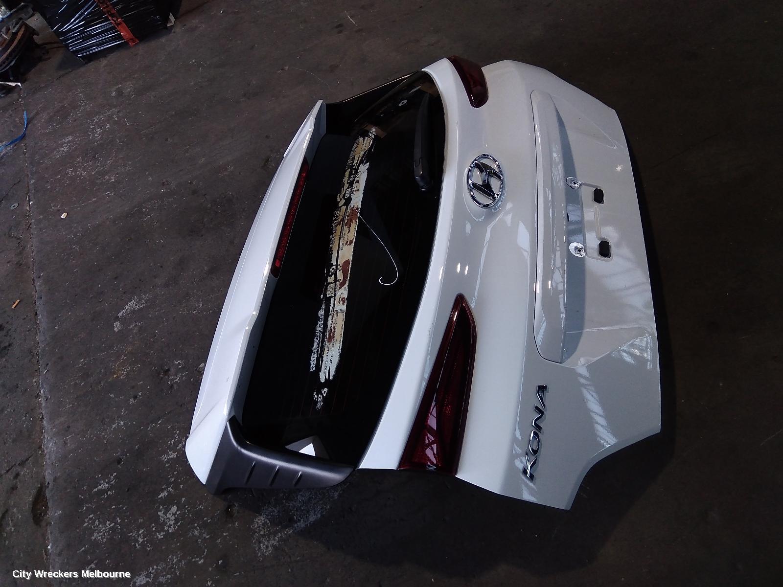 HYUNDAI KONA BOOTLID/TAILGATE, TAILGATE, OS, N SPOILER TYPE, 09/2017 ONWARDS