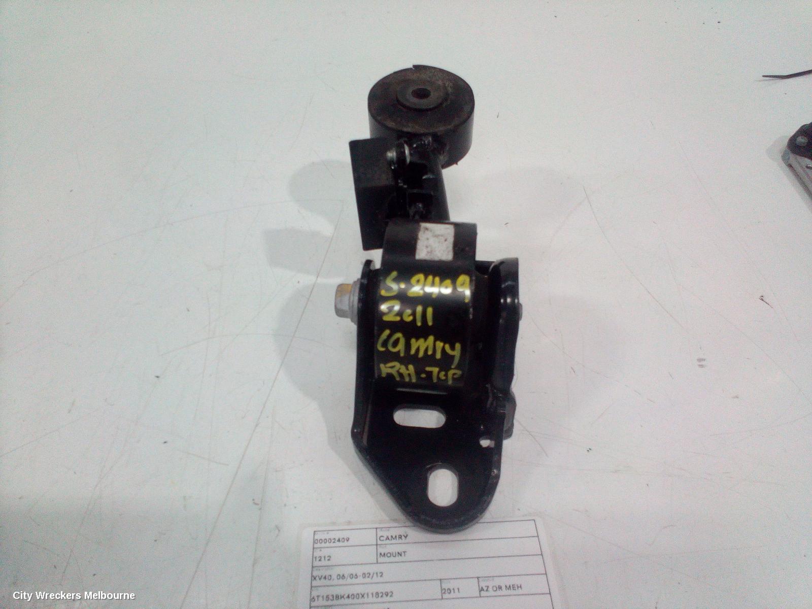 TOYOTA CAMRY MOUNT, XV40, 06/2006 - 02/2012