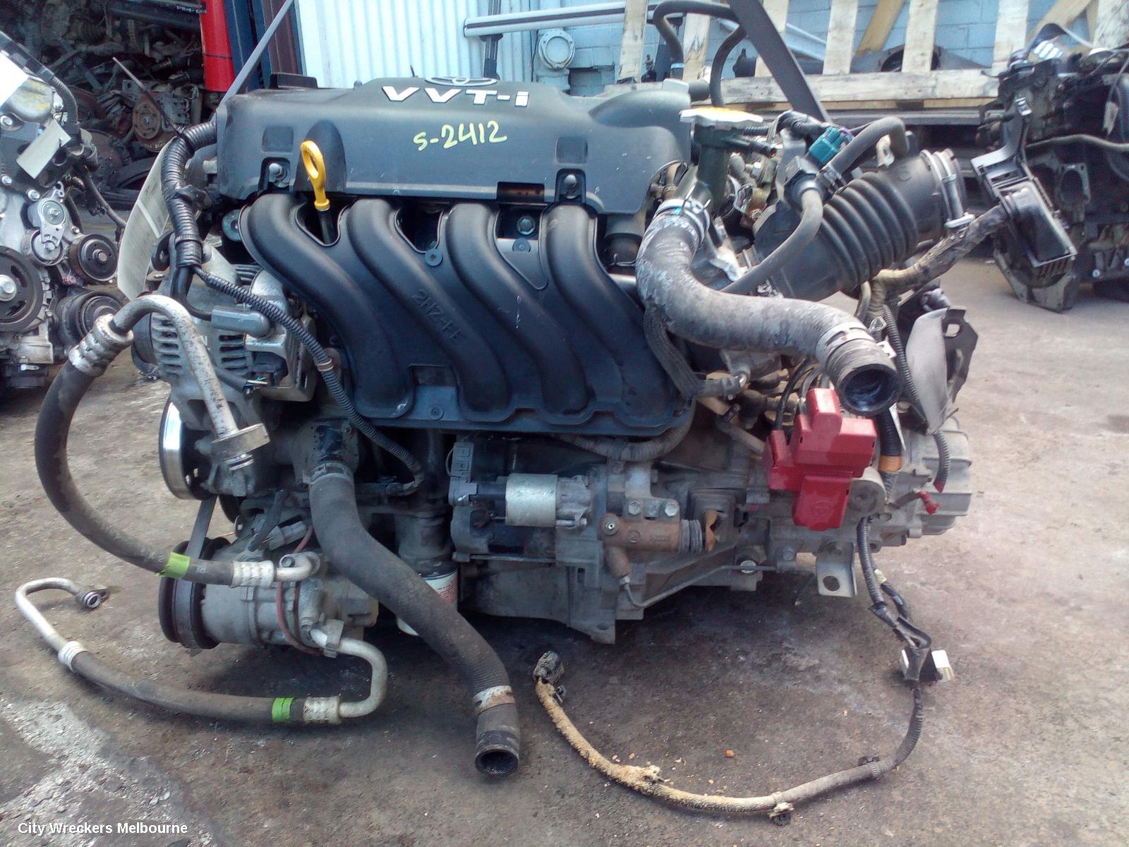 TOYOTA YARIS TRANS/GEARBOX, MANUAL, 1.3, 2NZ, NCP9#-NCP13#, 10/2005 - 12/2019 (AUS ONLY)
