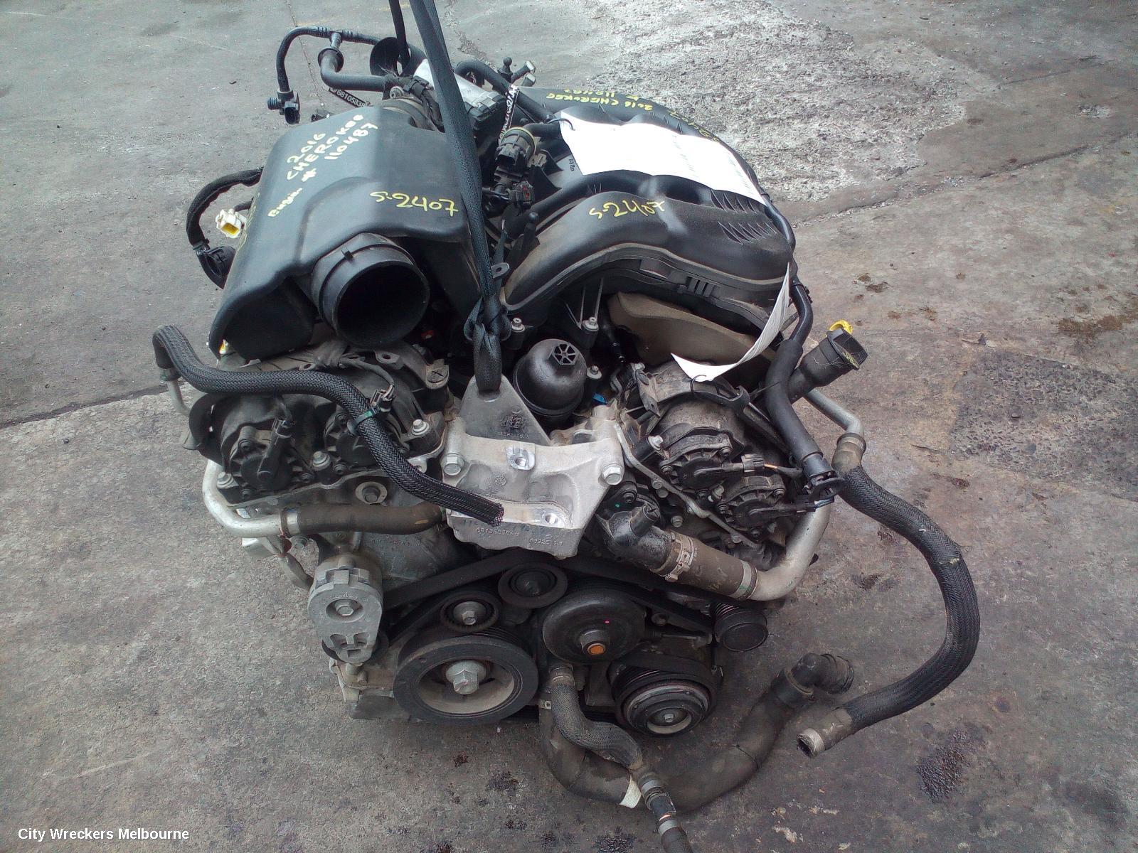 JEEP CHEROKEE ENGINE, PETROL, 3.2, PENTASTAR, KL, 02/2014 - 11/2022