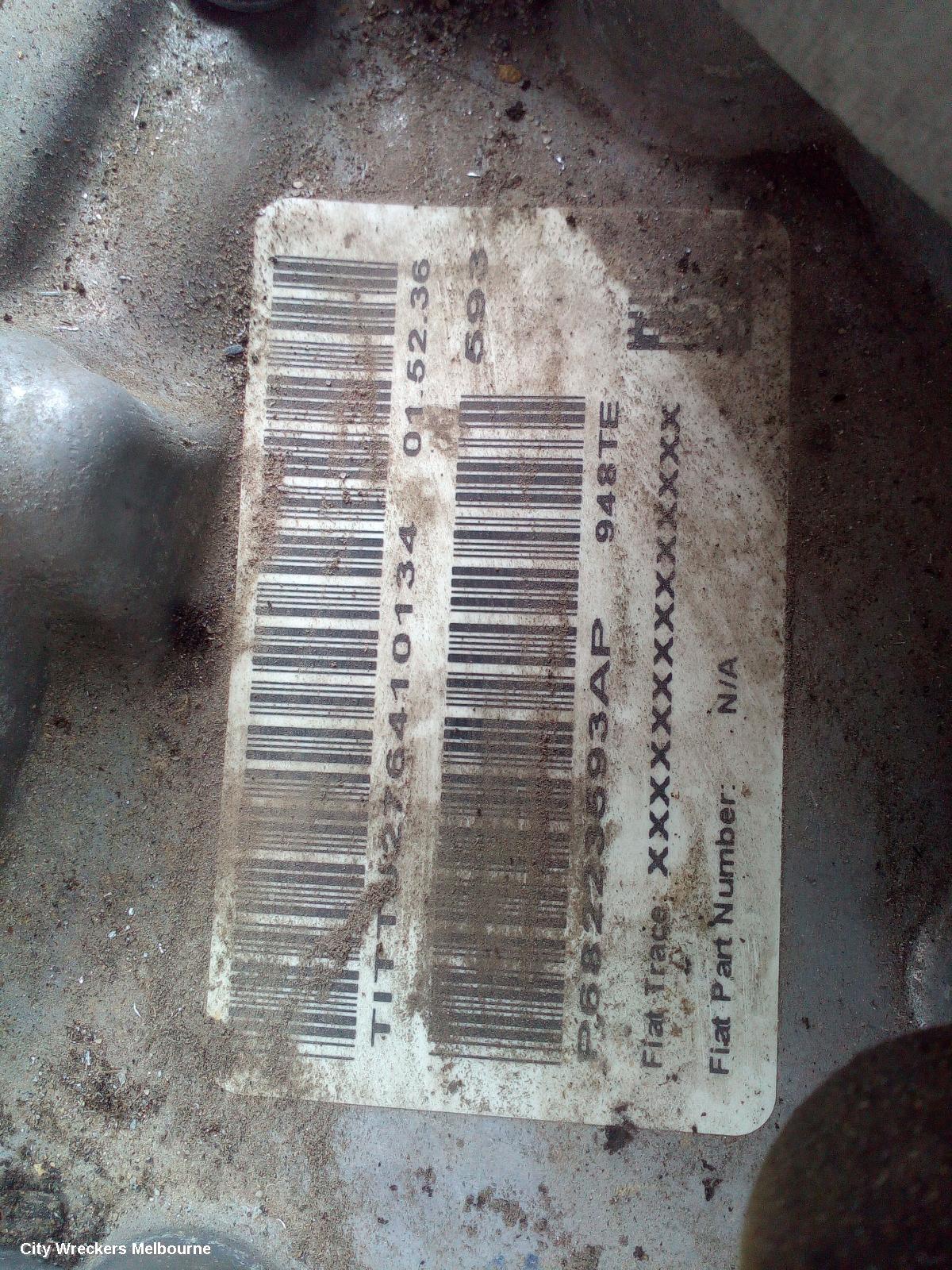 JEEP CHEROKEE TRANS/GEARBOX, AUTO, AWD, PETROL, 3.2, NO TRANSFER CASE, KL, 02/2014 - 11/2022