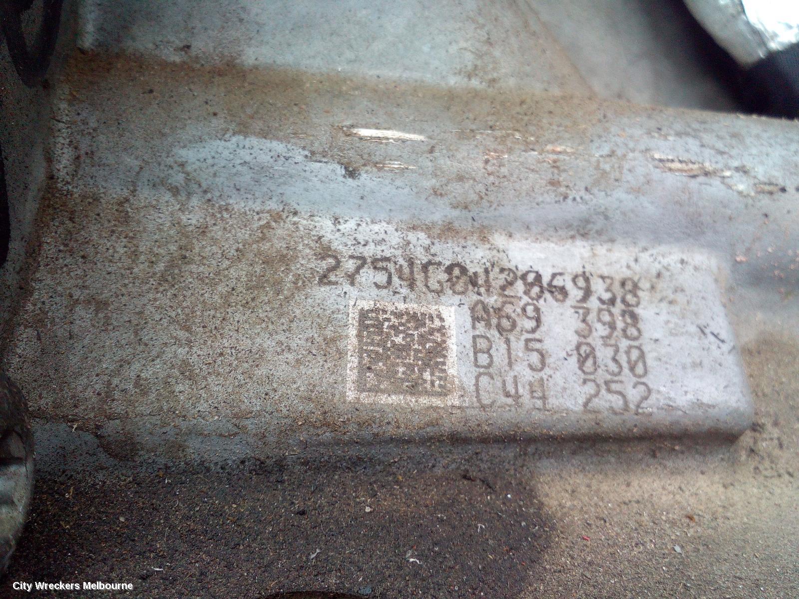 JEEP CHEROKEE TRANS/GEARBOX, AUTO, AWD, PETROL, 3.2, NO TRANSFER CASE, KL, 02/2014 - 11/2022