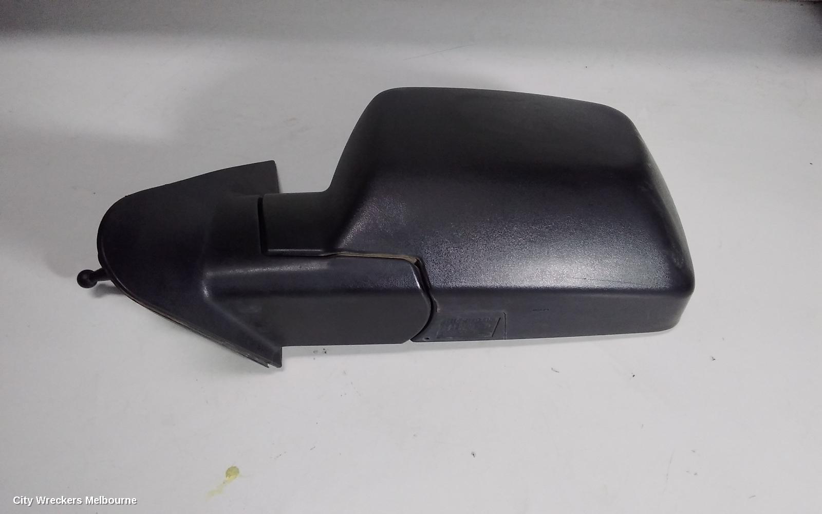 KIA PREGIO LEFT DOOR MIRROR, CT, MANUAL, SQUARE TYPE, 07/2004 - 01/2006