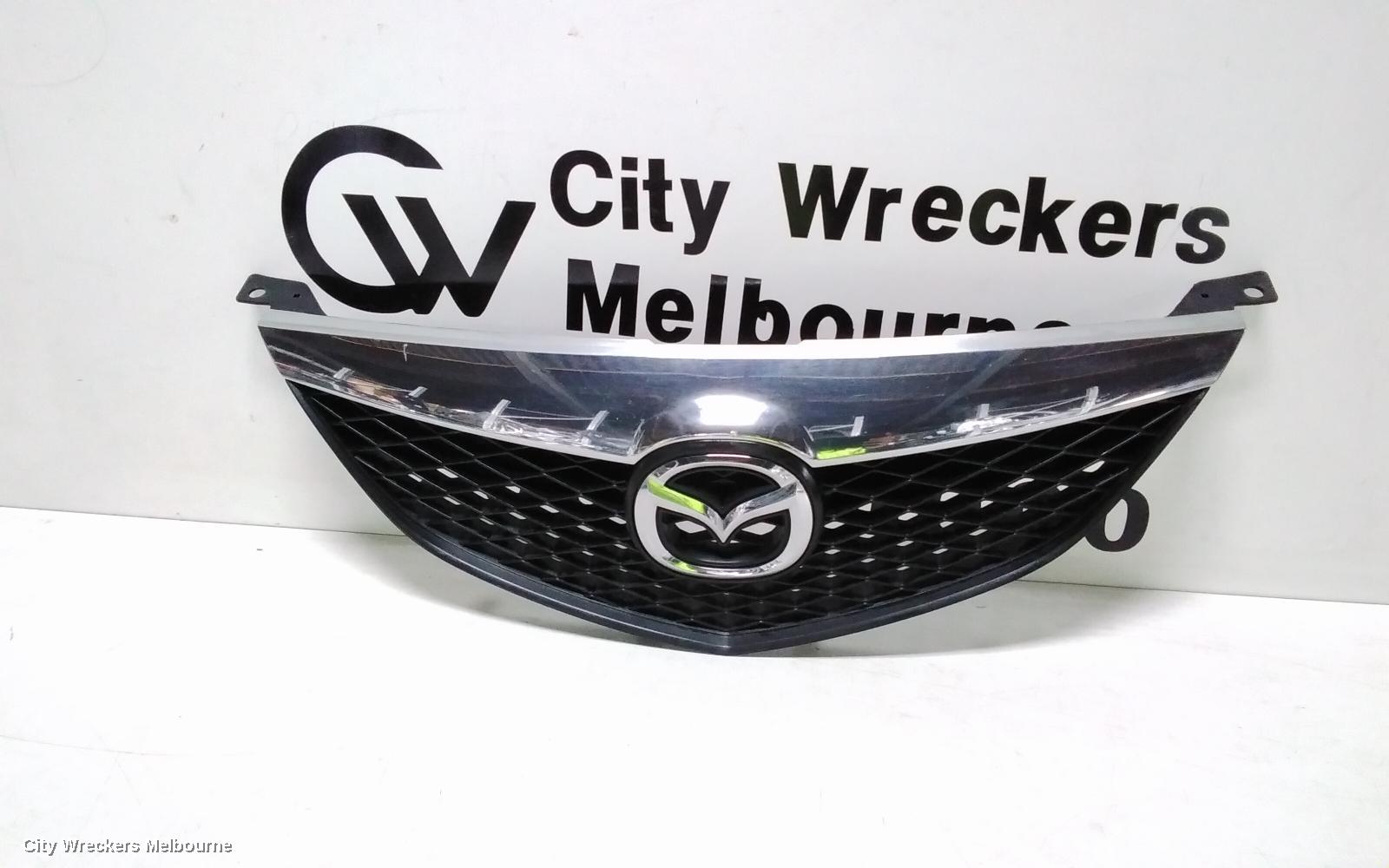 MAZDA 6 GRILLE, RADIATOR GRILLE, GG/GY, CHROME MESH TYPE, 09/2002 - 07/2005