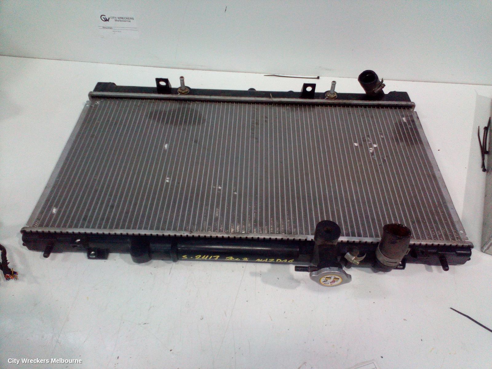 MAZDA 6 RADIATOR, AUTO, 2.3, PETROL, HAS 2 
