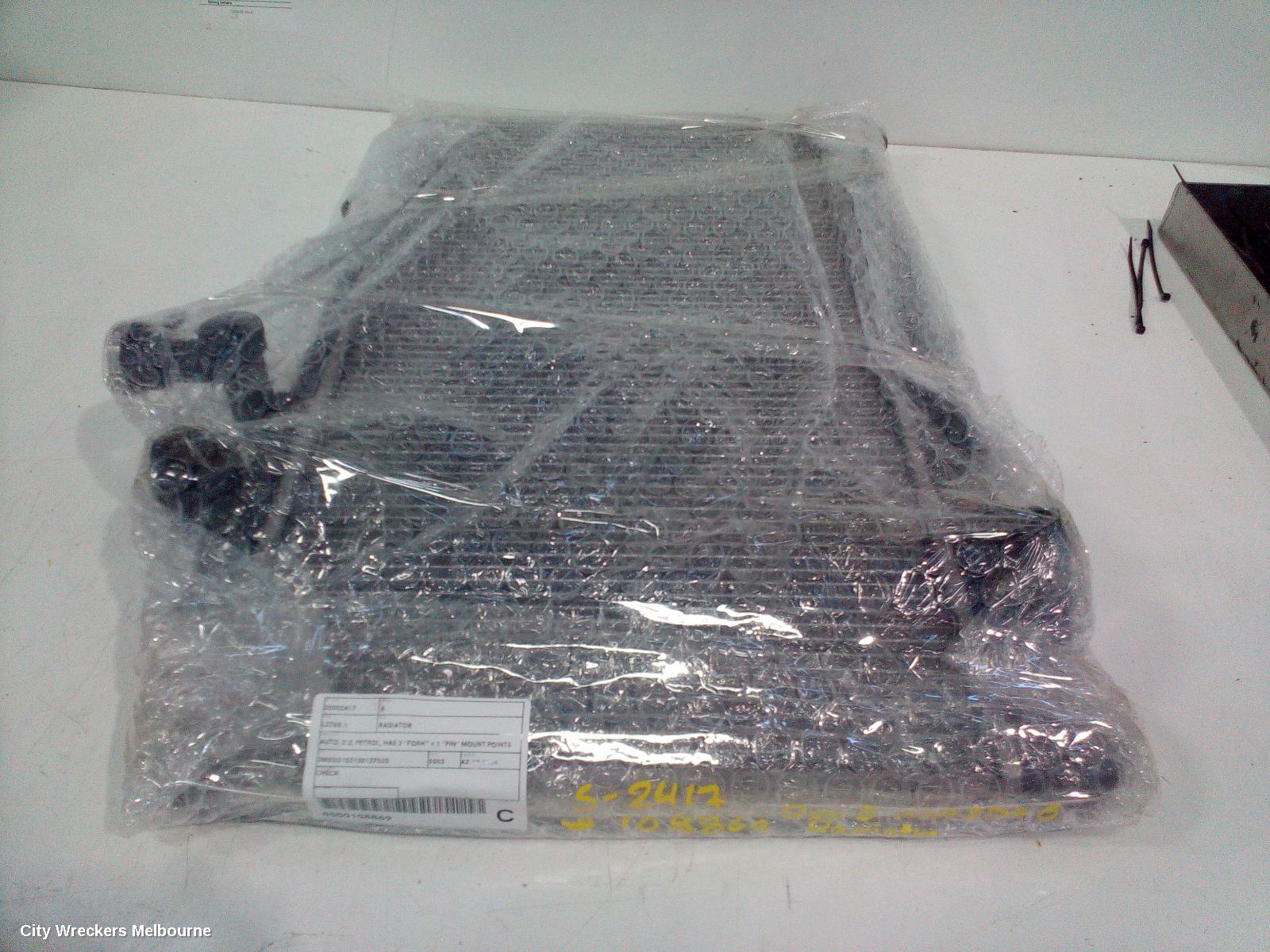 MAZDA 6 RADIATOR, AUTO, 2.3, PETROL, HAS 2 