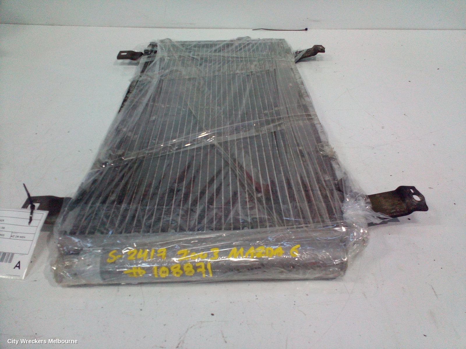 MAZDA 6 A/C CONDENSER, GG/GY, 2.3, PETROL, L3, 09/2002 - 01/2008