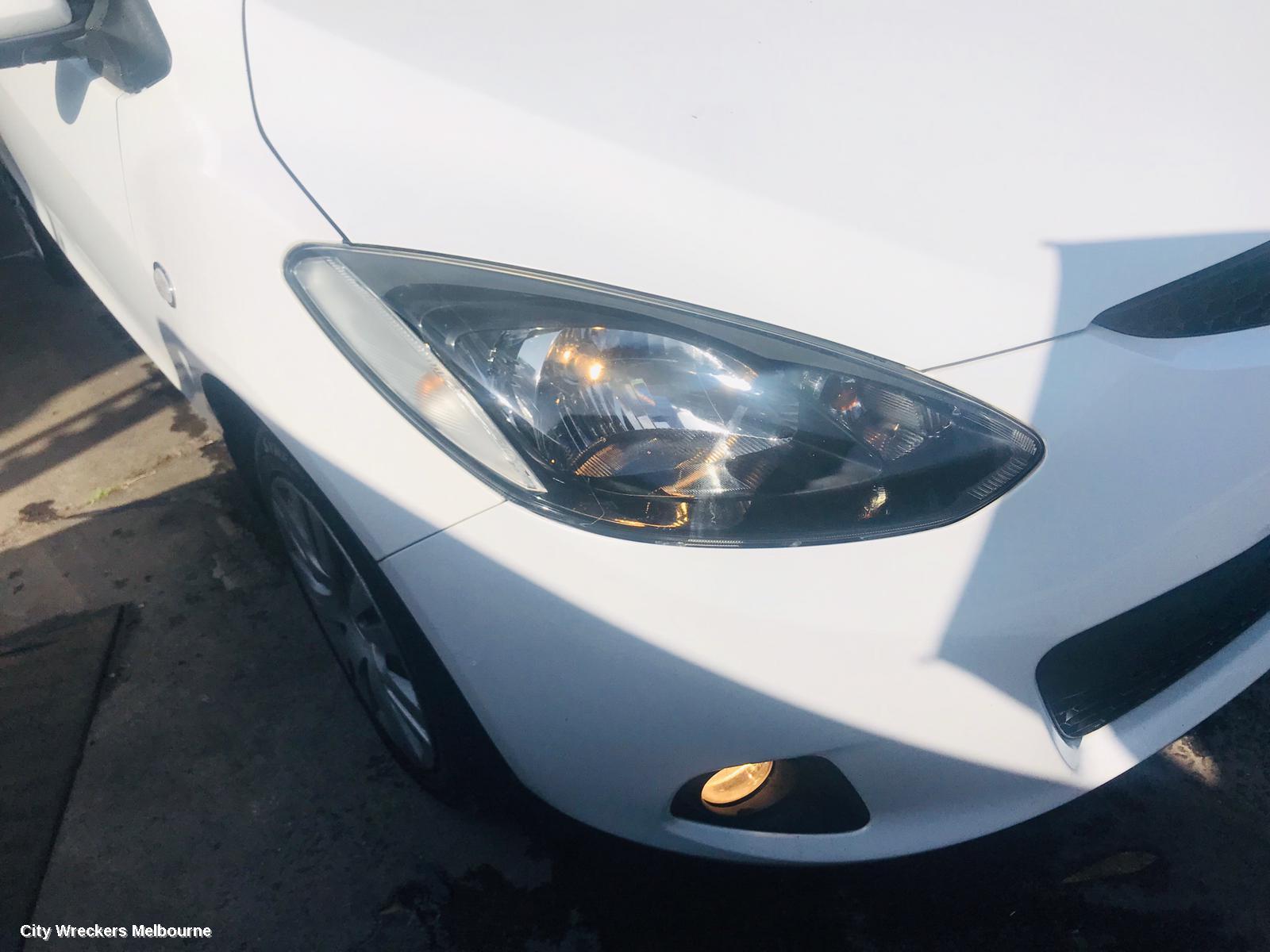MAZDA 2 SUNVISOR, DE SERIES, RH SIDE, 09/2007 - 09/2014