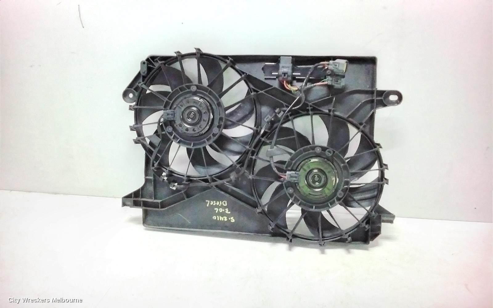 CHRYSLER 300C FAN, DUAL FAN, 3.0, DIESEL, 04/2006 - 12/2011