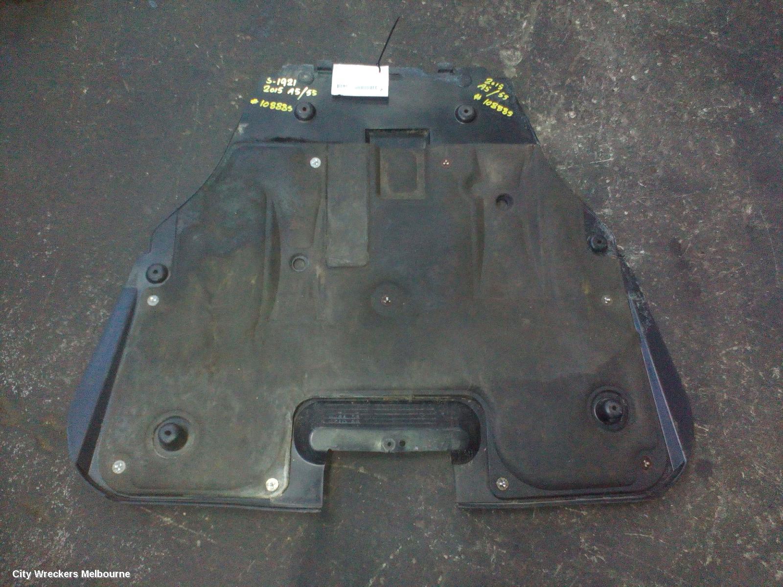 AUDI A5 ENGINE COVER, PETROL, 2.0, TURBO, QUATTRO, CNCE CODE, 8T, 09/2013 - 11/2016