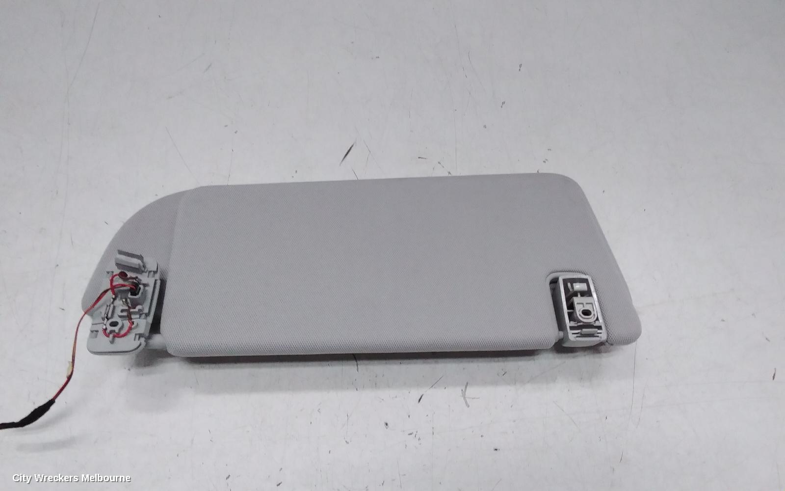 AUDI Q7 SUNVISOR, 4M, RH SIDE, BLACK, 09/2015 ONWARDS