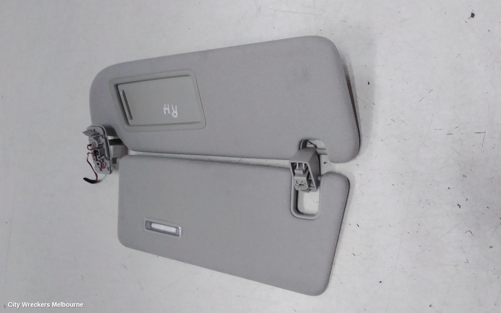 AUDI Q7 SUNVISOR, 4M, RH SIDE, BLACK, 09/2015 ONWARDS