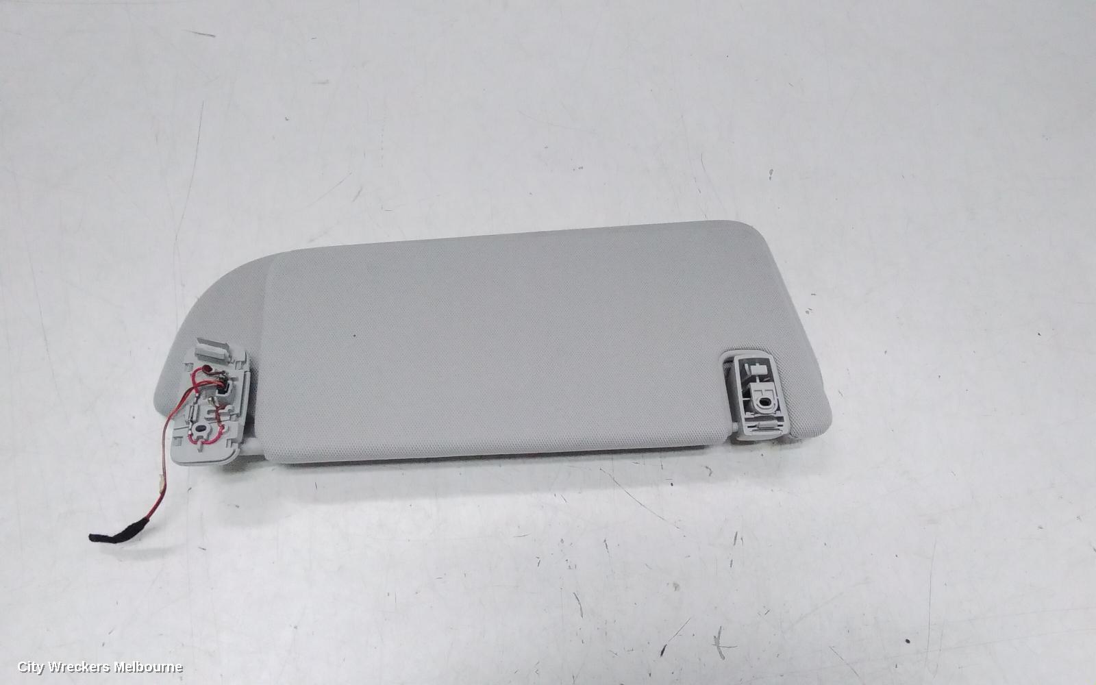 AUDI Q7 SUNVISOR, 4M, RH SIDE, BLACK, 09/2015 ONWARDS