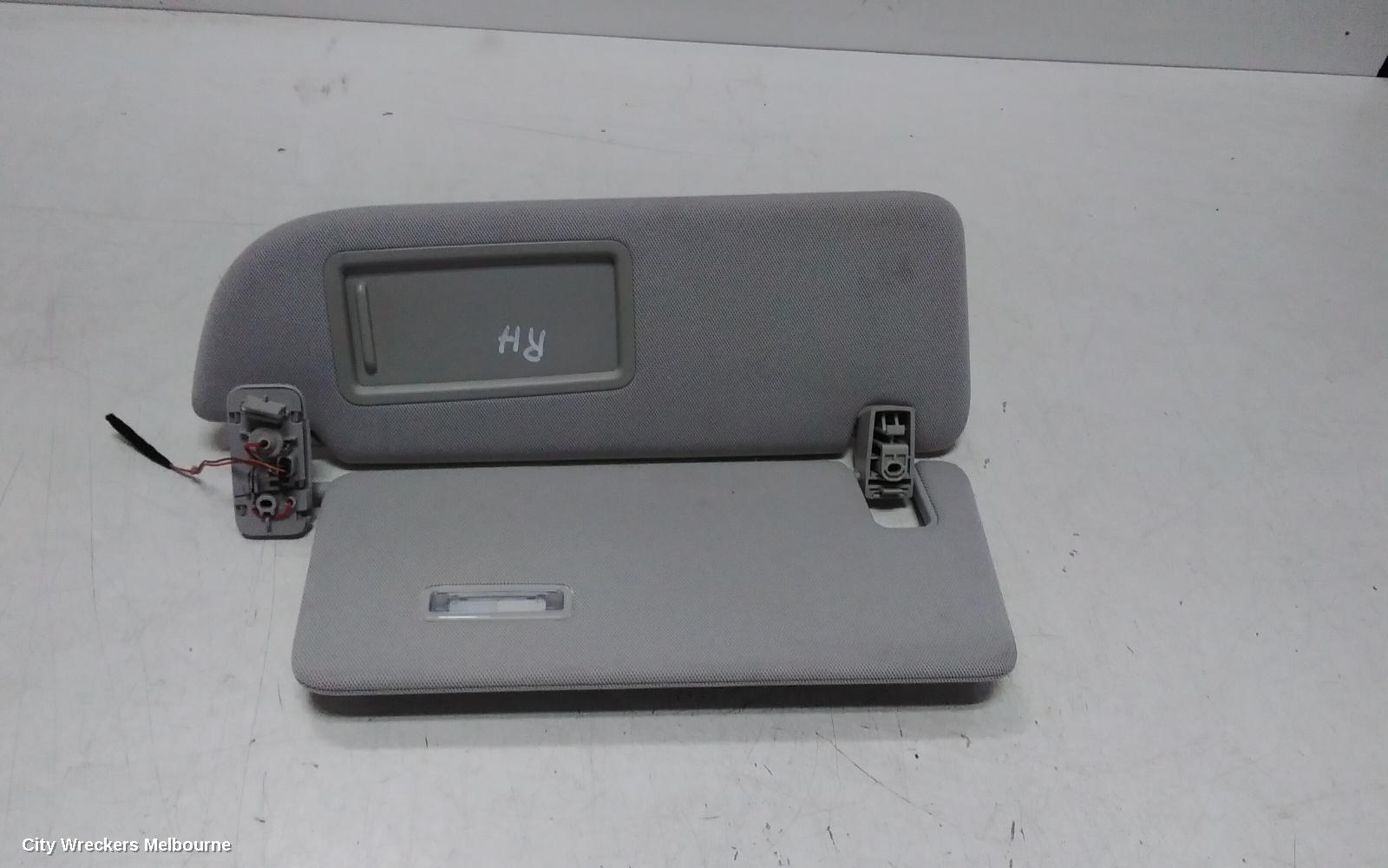 AUDI Q7 SUNVISOR, 4M, RH SIDE, BLACK, 09/2015 ONWARDS