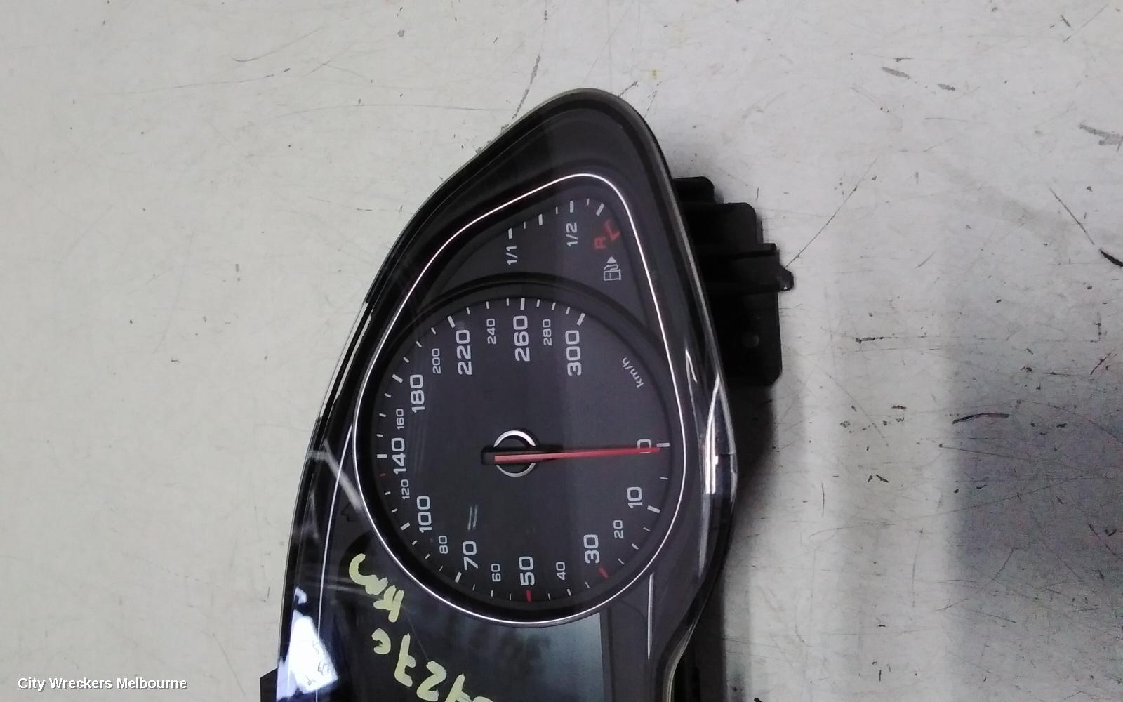 AUDI Q7 INSTRUMENT CLUSTER, INSTRUMENT CLUSTER, DIESEL, AUTO T/M, ANALOGUE TYPE, P/N 4M0920771, 4M, 09/2015 - 03/2020