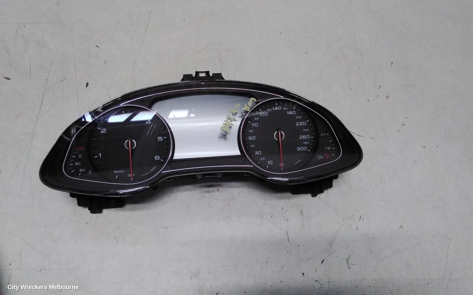 AUDI Q7 INSTRUMENT CLUSTER, INSTRUMENT CLUSTER, DIESEL, AUTO T/M, ANALOGUE TYPE, P/N 4M0920771, 4M, 09/2015 - 03/2020