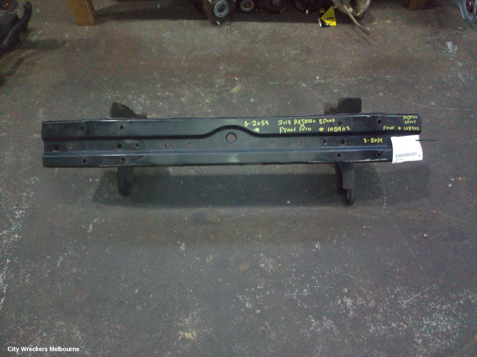 MITSUBISHI PAJERO F/BAR REINFORC/BRACK, MAIN REINFORCEMENT, PAJERO SPORT, QE, 10/2015 - 10/2019