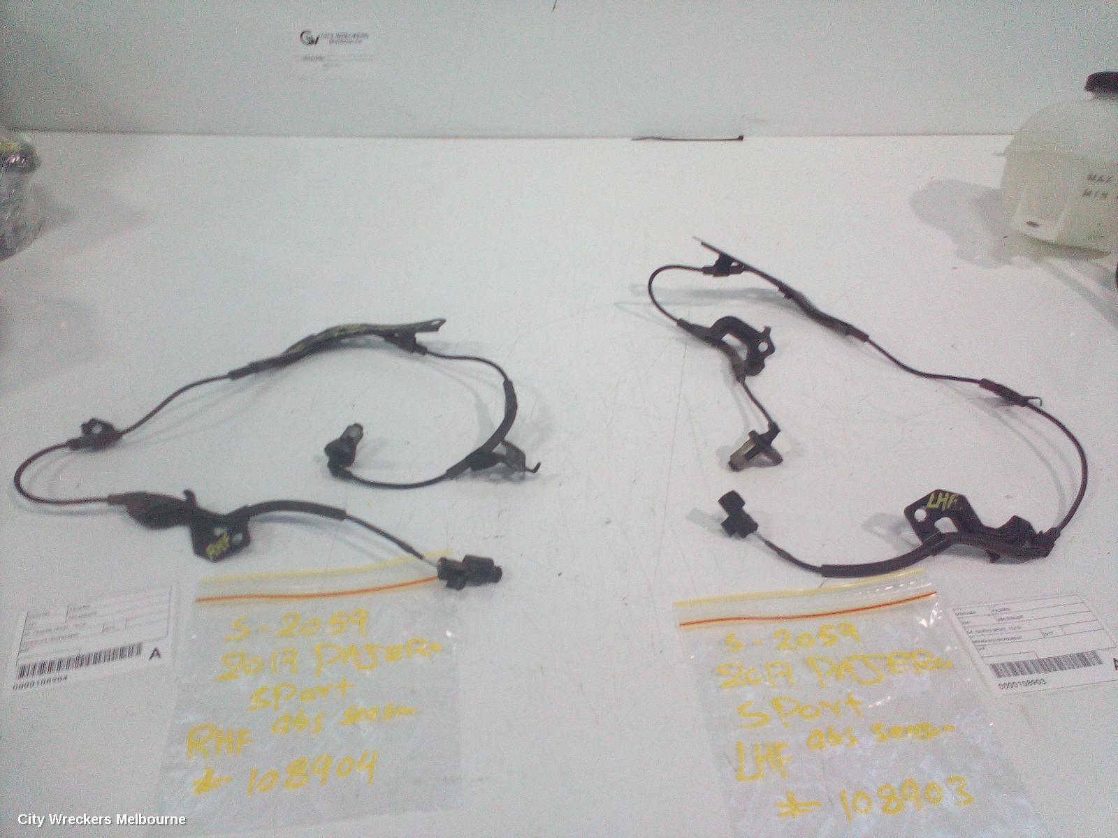 MITSUBISHI PAJERO ABS SENSOR, QE-QG, PAJERO SPORT, LH FRONT, 10/2015 ONWARDS