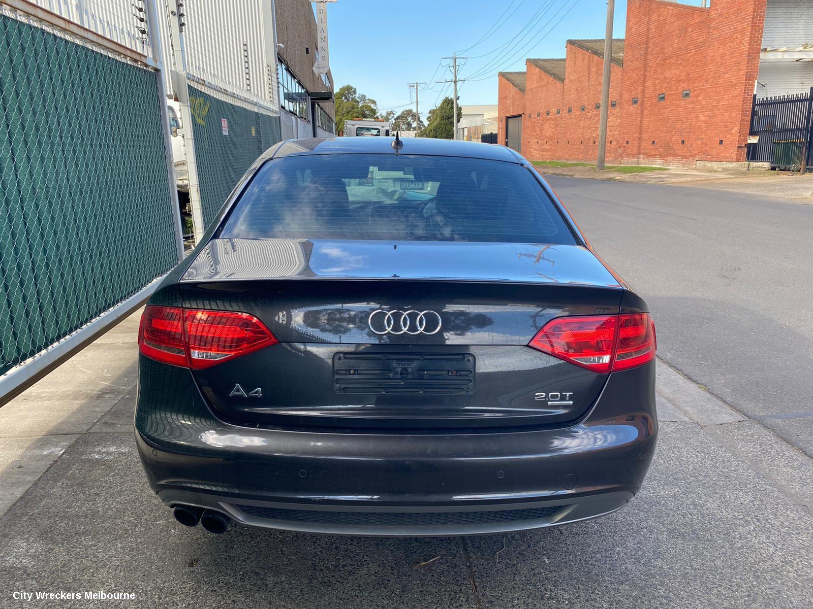 AUDI A4 LEFT TAILLIGHT, B8 8K (A4), SEDAN, STANDARD TYPE, 02/2008 - 06/2012