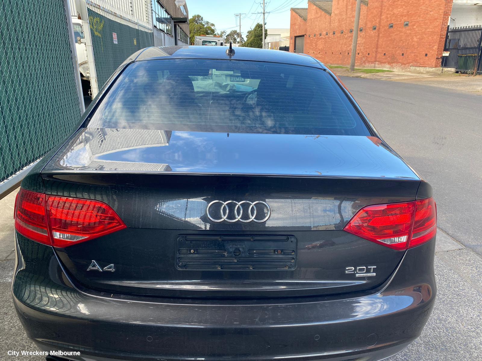AUDI A4 LEFT TAILLIGHT, B8 8K (A4), SEDAN, STANDARD TYPE, 02/2008 - 06/2012