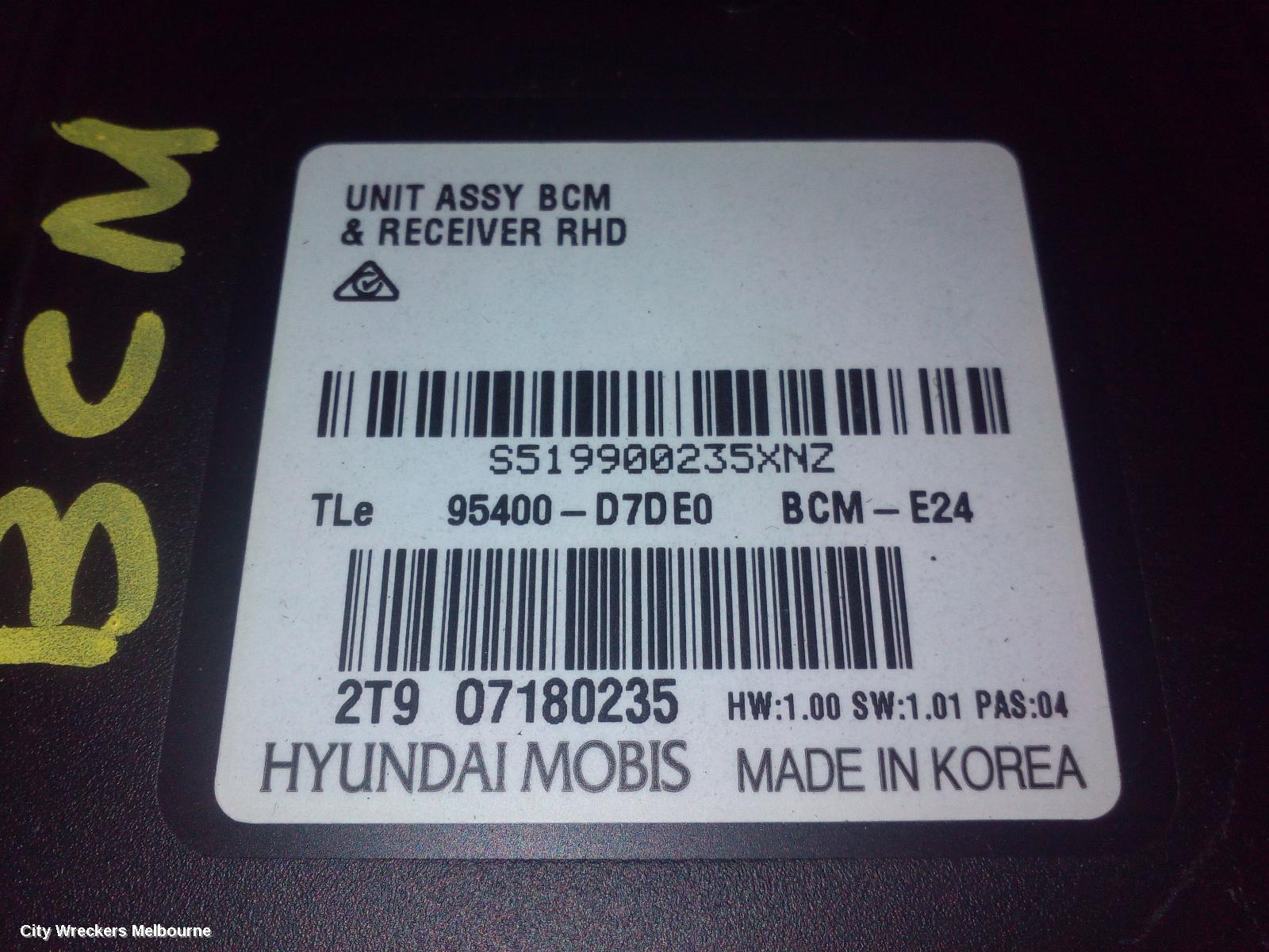 HYUNDAI TUCSON ECU, ENGINE ECU, 2.0, G4NA, PETROL, ECU ONLY, TL, 07/2015 - 04/2017 (AUS ONLY)