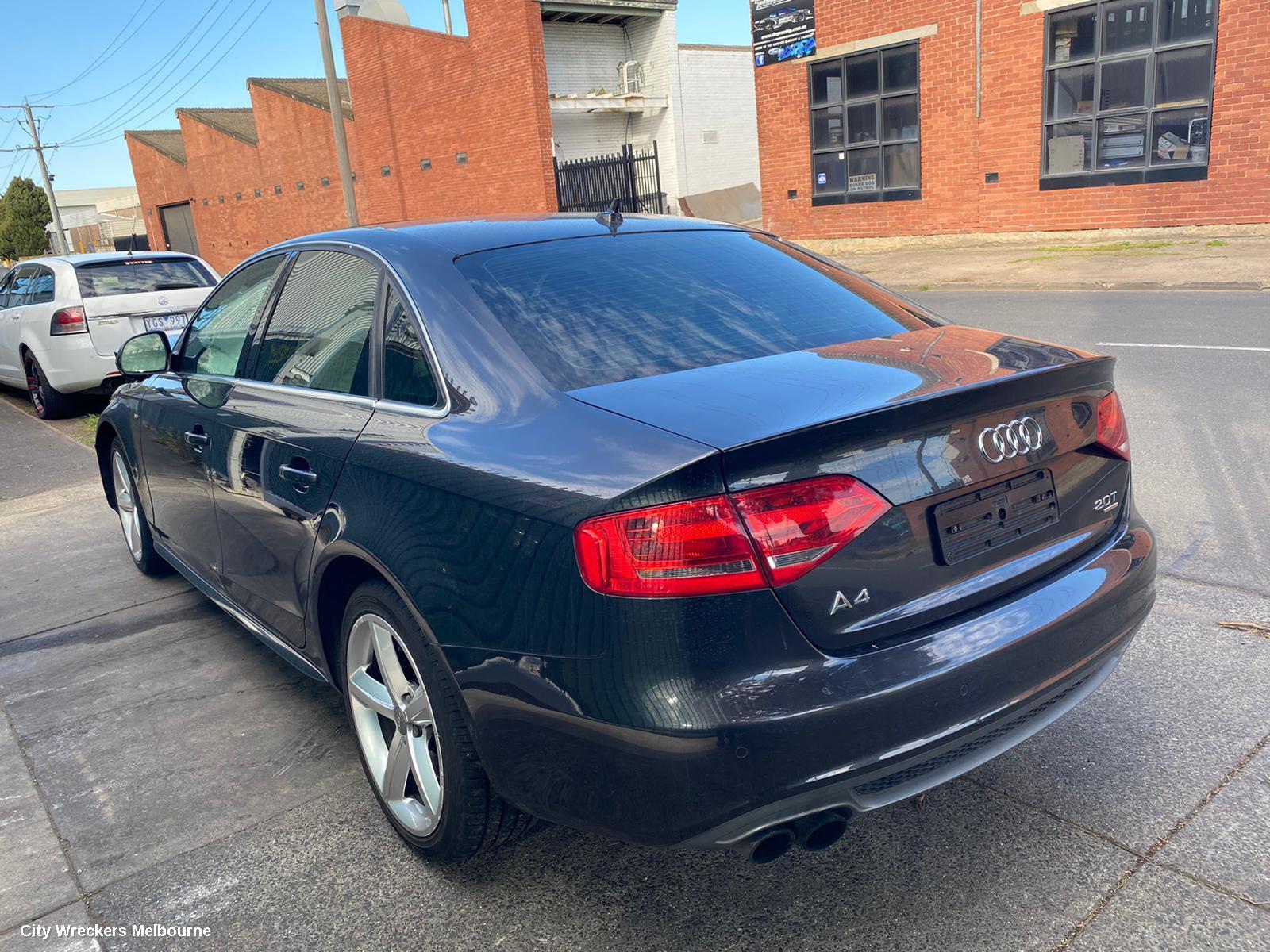 AUDI A4 LEFT TAILLIGHT, B8 8K (A4), SEDAN, STANDARD TYPE, 02/2008 - 06/2012
