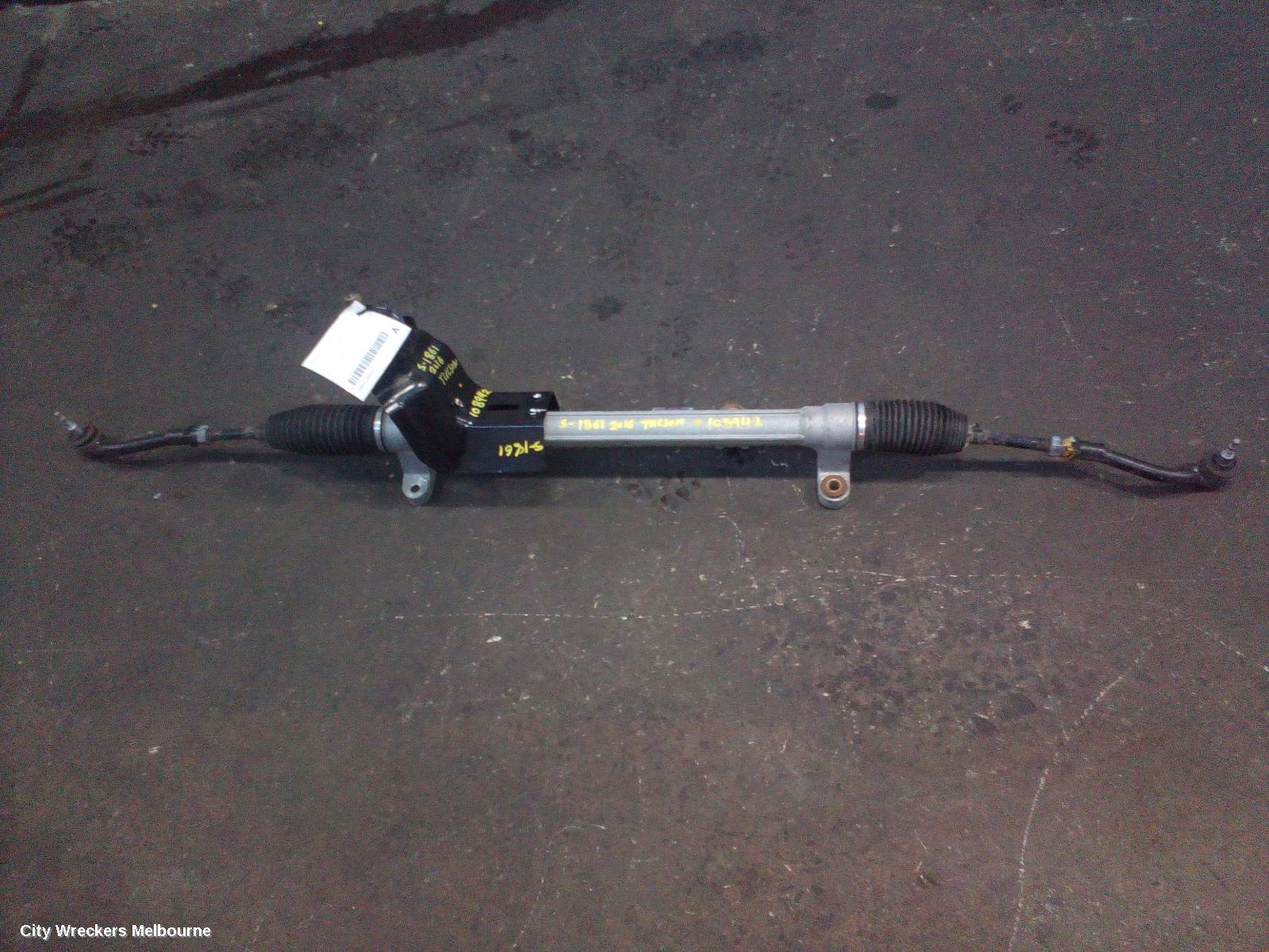 HYUNDAI TUCSON STEERING BOX/RACK, TL, FWD, CZECH BUILT (VIN TMAJ), 07/2015 - 06/2018