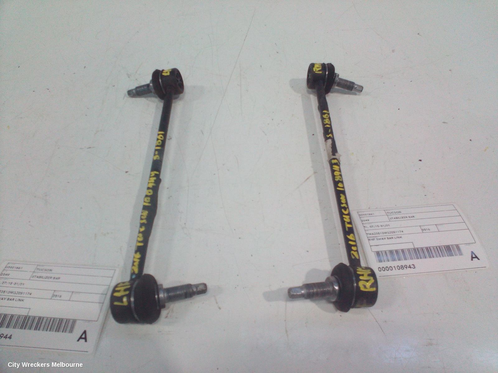 HYUNDAI TUCSON STABILISER BAR, TL, 06/2015 - 01/2021