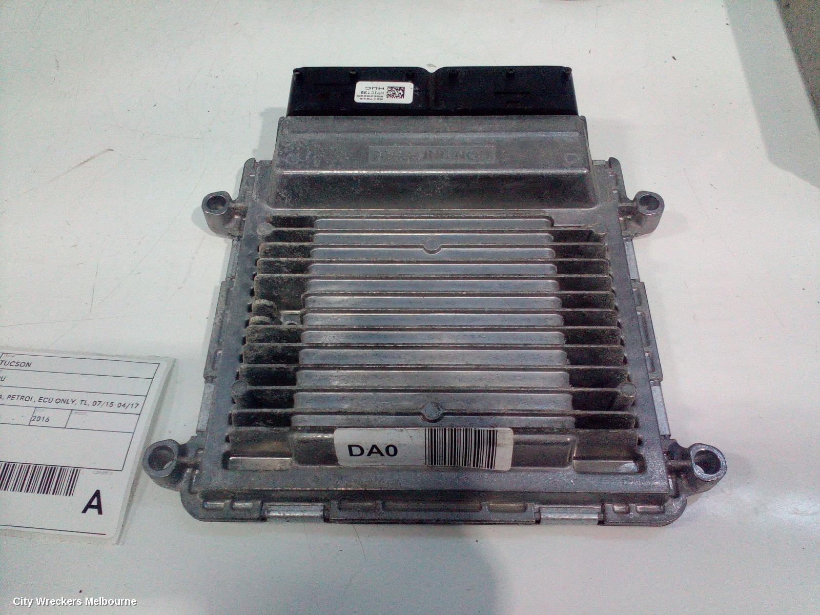 HYUNDAI TUCSON ECU, ENGINE ECU, 2.0, G4NA, PETROL, ECU ONLY, TL, 07/2015 - 04/2017 (AUS ONLY)