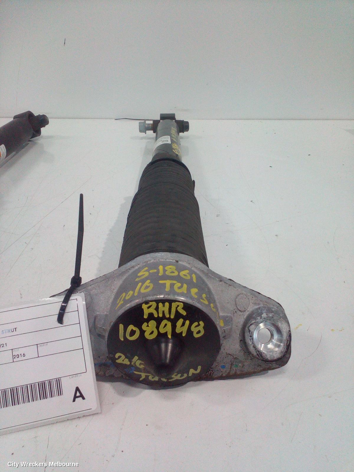 HYUNDAI TUCSON RIGHT REAR STRUT, TL, 2WD, ACTIVE X, 07/2015 - 01/2021