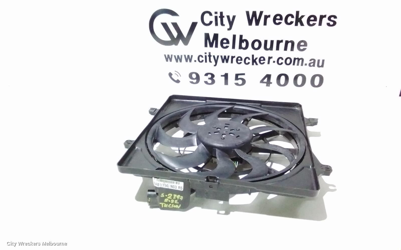 HYUNDAI TUCSON FAN, RADIATOR FAN, 2.0, D4HD CODE, TURBO, DIESEL, 400W, NX4, 02/2021 ONWARDS