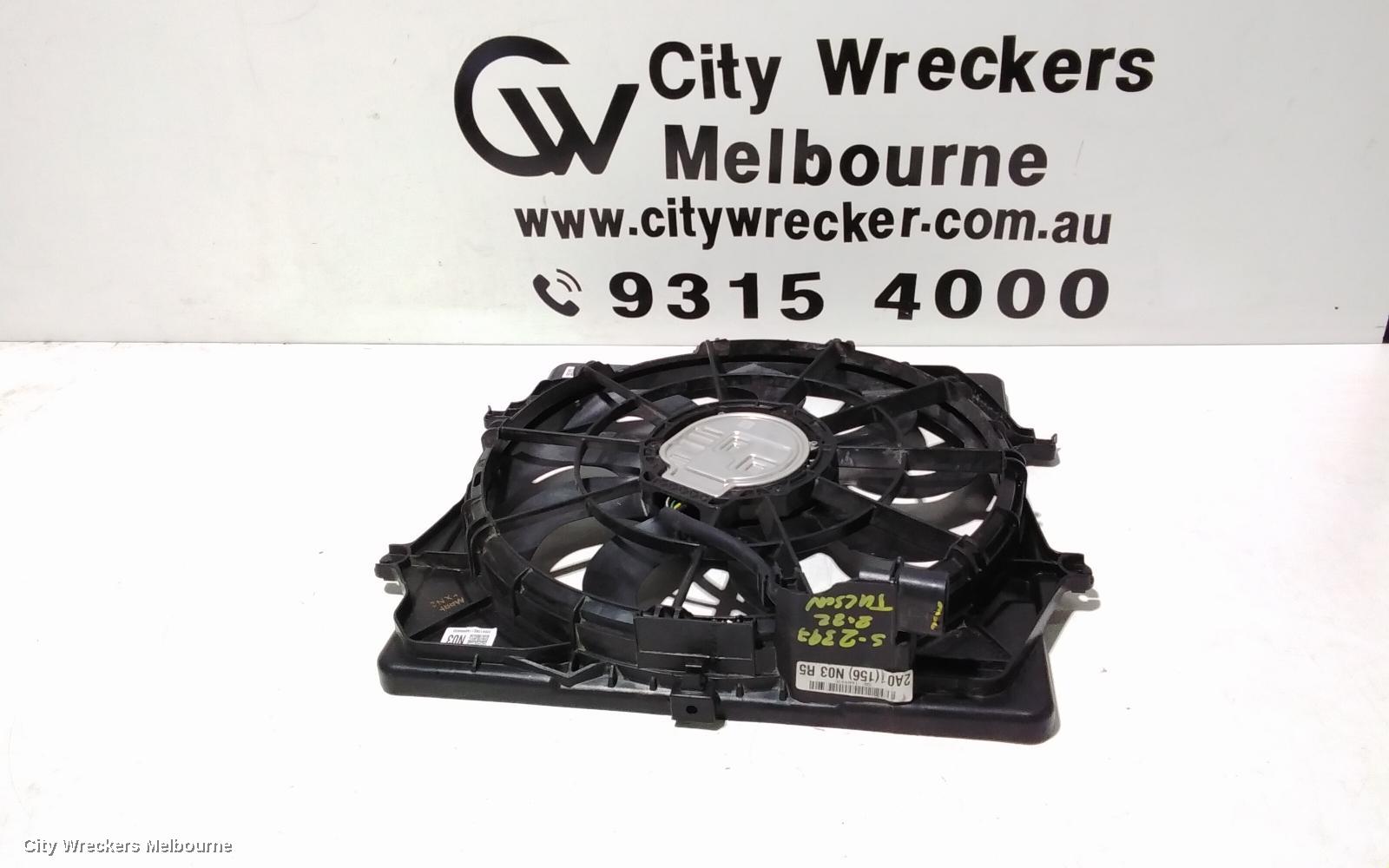 HYUNDAI TUCSON FAN, RADIATOR FAN, 2.0, D4HD CODE, TURBO, DIESEL, 400W, NX4, 02/2021 ONWARDS