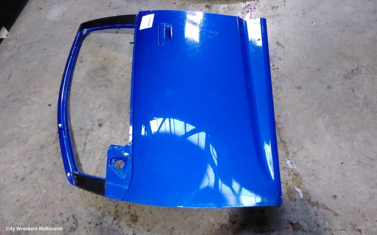 HOLDEN BARINA LEFT FRONT DOOR, SPARK, MJ (VIN KL3M...), 10/2010 - 06/2015