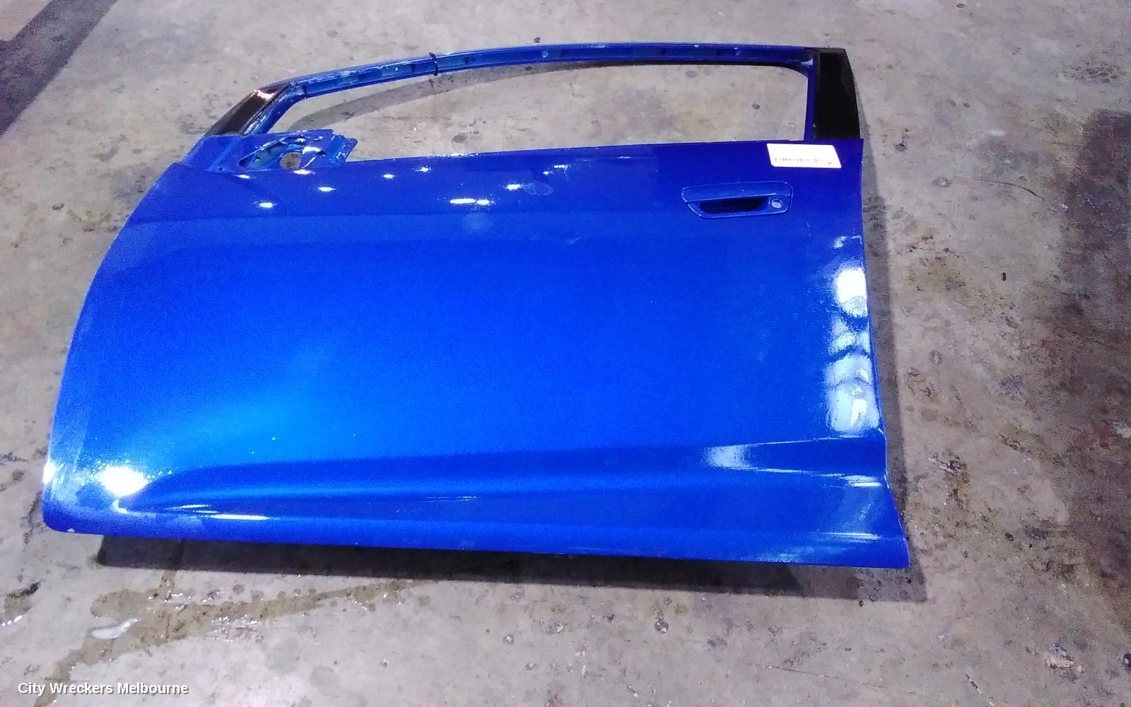 HOLDEN BARINA LEFT FRONT DOOR, SPARK, MJ (VIN KL3M...), 10/2010 - 06/2015
