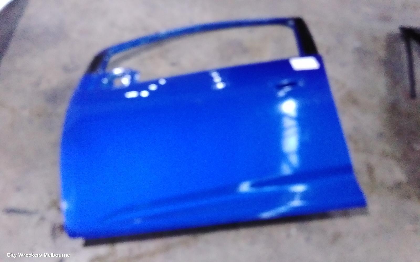 HOLDEN BARINA LEFT FRONT DOOR, SPARK, MJ (VIN KL3M...), 10/2010 - 06/2015