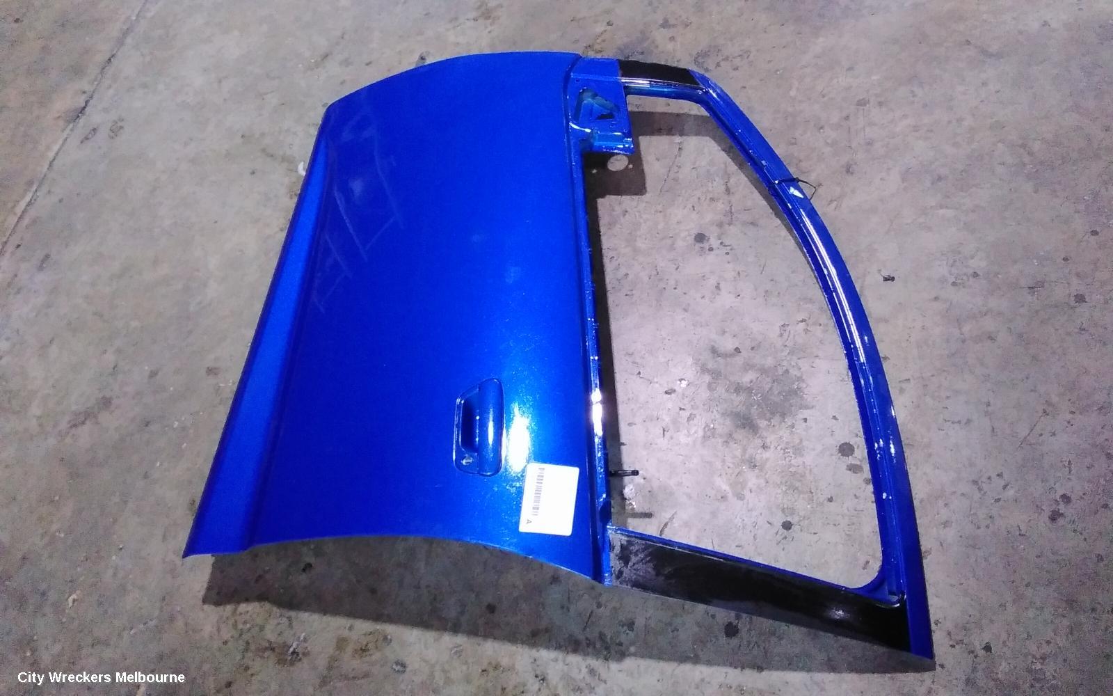 HOLDEN BARINA LEFT FRONT DOOR, SPARK, MJ (VIN KL3M...), 10/2010 - 06/2015