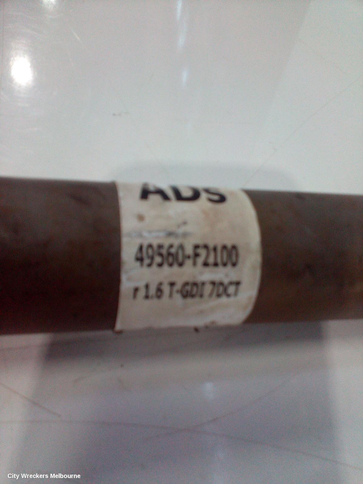 HYUNDAI I30 RIGHT DRIVESHAFT, AUTO T/M, PETROL, 1.6, G4FJ, PD, 03/2017 ONWARDS