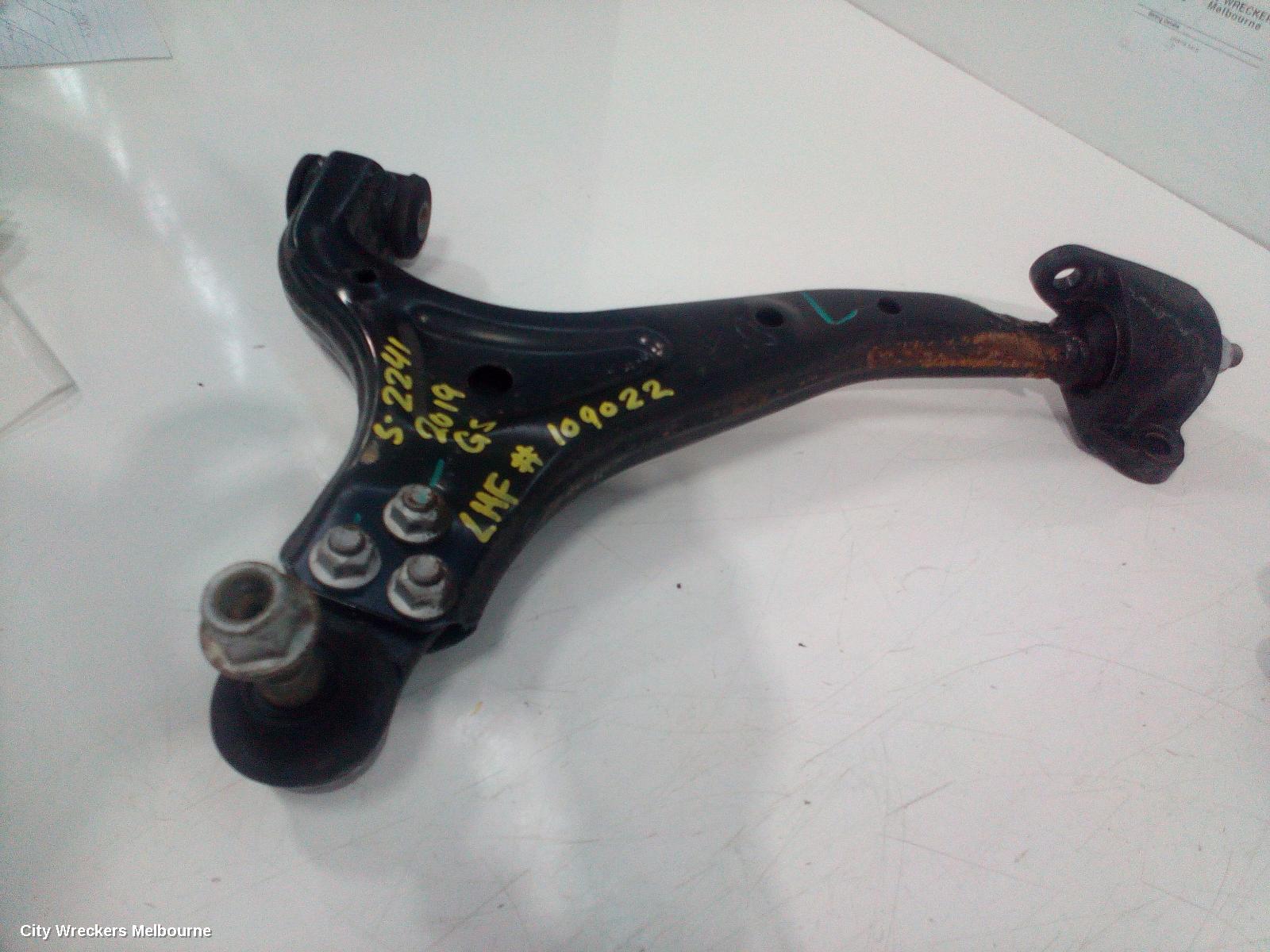 MG GS LEFT FRONT LOWER CONTROL ARM, SAS2, 09/2016 - 08/2019